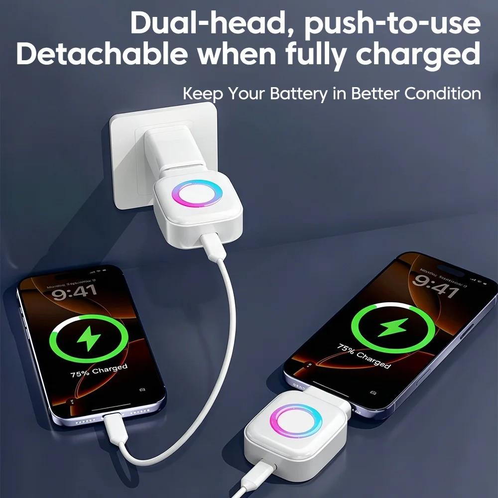 140W Type-C Auto Power-Off Fast Charging Adapter with Smart Battery Protection